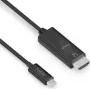 PureLink IS2201-010 - 1 m - USB USB-C - HDMI - isane - isane - sirge (IS2201-010)