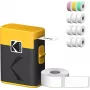 Sildiprinteri kassetikomplekt Kodak M50 Label Era, kollane täitekassett M50Y 13 sildirulliga