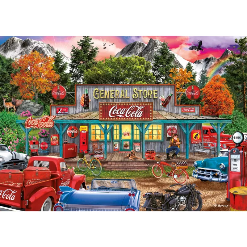 Pusle Schmidt Spiele Coca-Cola Store 1000 tükki 693 x 493 mm