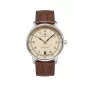 Käekell Zeppelin Mediterranee 96415, analoog 36 mm roostevaba teras, nahkrihm
