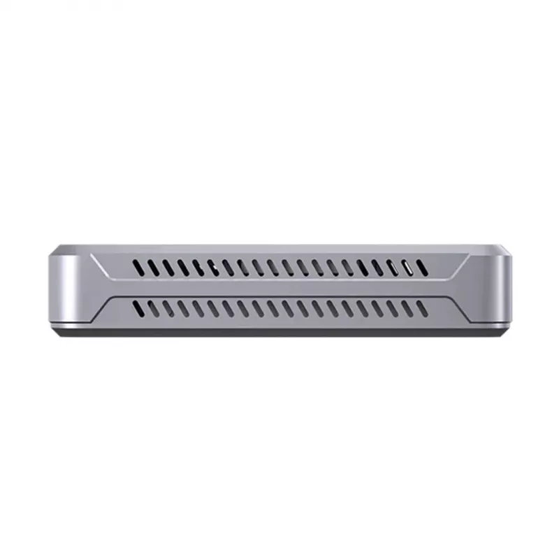 SSD-korpus Unitek S1242AGY01-EU USB4 40Gbps, M.2 NVMe, kuni 8TB, alumiinium/plast, aktiivjahutus