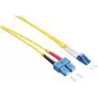 Logilink - paigalduskaabel - LC ühemoodiline (M) SC ühemoodilisele (M) - 5 m - fiiberoptiline - dupleks - 9/125 mikromeetrit - OS2 - halogeenivaba - kollane (FP0LS05)