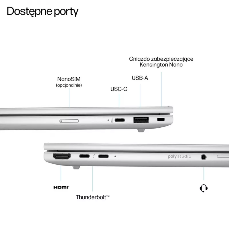 Sülearvuti HP EliteBook G8 Ultra 7 255U 14,0-tolline WUXGA IPS 400nits AG 32GB DDR5 5600 SSD1TB Intel Arc Cam 5 Mpx W11Pro