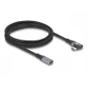 USB-kaabel DeLOCK 81148 2m USB C Must 20 Gbit/s