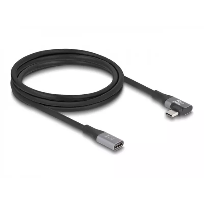USB-kaabel DeLOCK 81148 2m USB C Must 20 Gbit/s