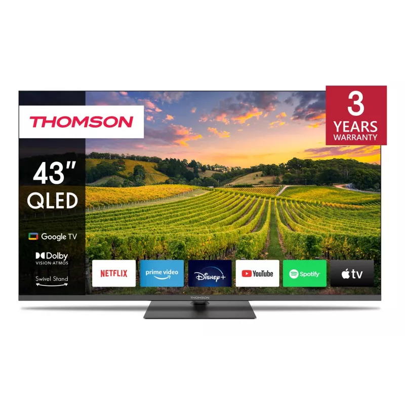 Thomson 43QG5C14 TV 109,2 cm (43 inch) 4K Ultra HD Smart TV Wi-Fi Must