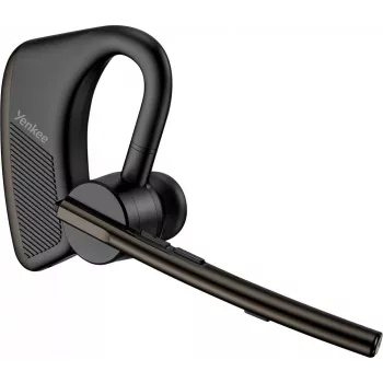 Juhtmega/Bluetooth käed-vabad komplekt YENKEE YHF F20BK — peakomplekt ja sisseehitatud mikrofon kõnedeks ja heli jaoks