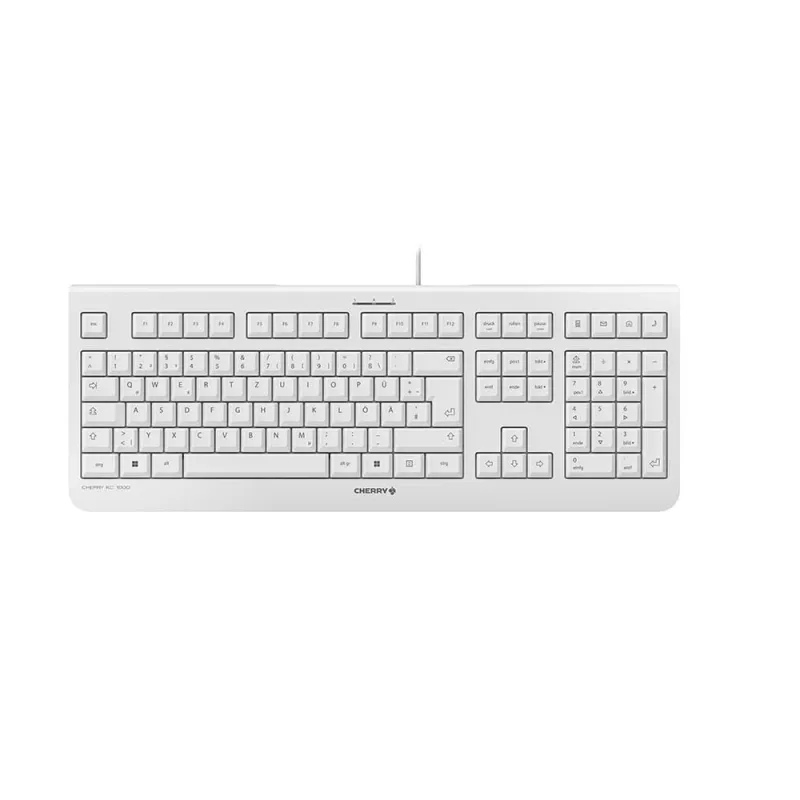 CHERRY KC 1000 klaviatuur kontor USB QWERTZ saksa hall