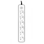TRACER toiteplokk Zebra 1,5 m 6 pistikupesa