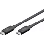 USB-C kaabel WENTRONIC USB4 Gen4 1,2m — toetab 16k@60Hz ja 4K@120Hz