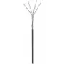 Wentronic Goobay CAT 5e välisvõrgukaabel, SF/UTP, must, 100 m - CCA vasksegu, AWG 24/1 (täis), PE (57296)