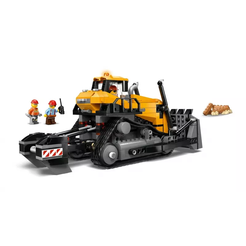 Toy konstruktsioonibuldooser LEGO 60466, City seeria, 682 tk, 3 minifiguuri, soovitatav vanus 8+, mõõtmed 120×240×130 mm
