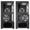 Lian Li LANCOOL 216 PC korpuse komplekt + HYDROSHIFT II LCD-C 360TL AiO - must