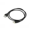 USB-kaabel Star Micronics USB 2.0 1m Must Isane/Isane