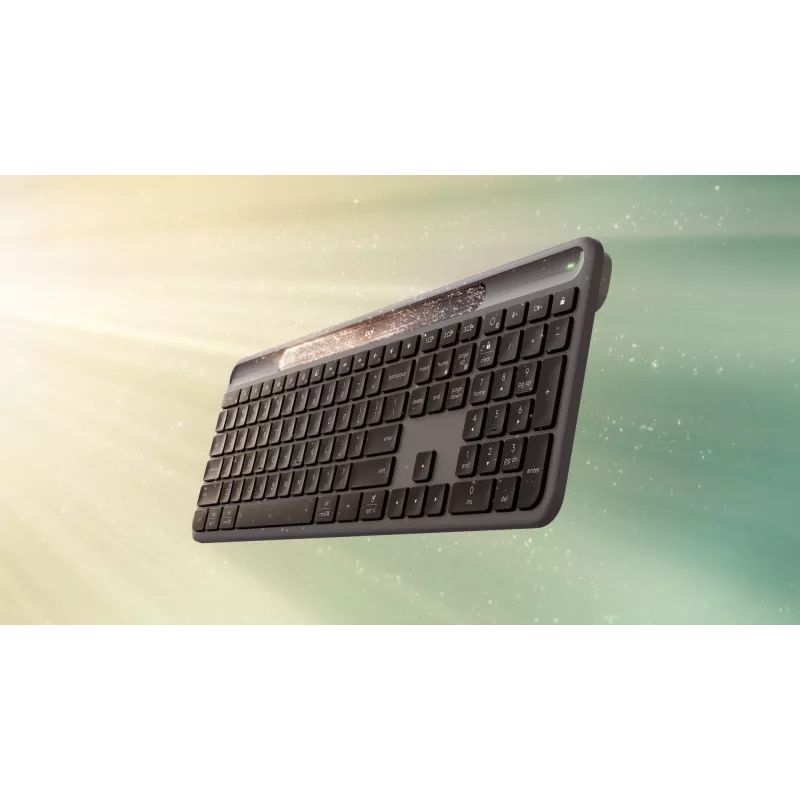 Logitech Signature õhuke Solar+ K980 juhtmevaba klaviatuur, grafiit, US paigutus