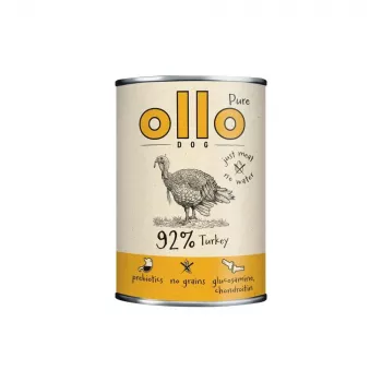 OLLO Pure Turkey - märg koeratoit - 850g
