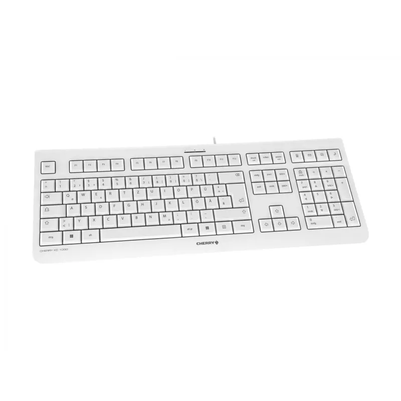 CHERRY KC 1000 klaviatuur kontor USB QWERTZ saksa hall