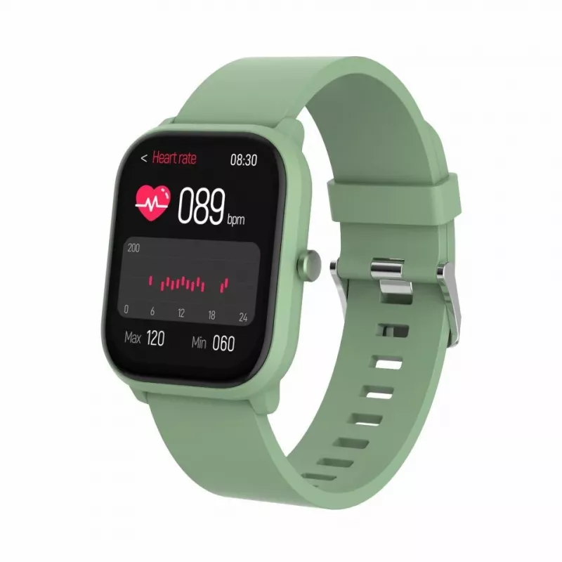 Nutikell DENVER SWK-120GN fitnessjälgimise ja teavituste toega, roheline