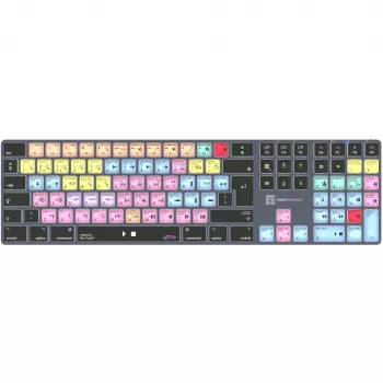 Klaviatuur LogicKeyboard LKB-PT-TM — Täissuuruses (100%) Bluetooth QWERTZ German, titaanhall