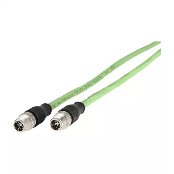 METZ CONNECT ühenduskaabel M12 1m roheline X-kodeeringuga 142M2X11010