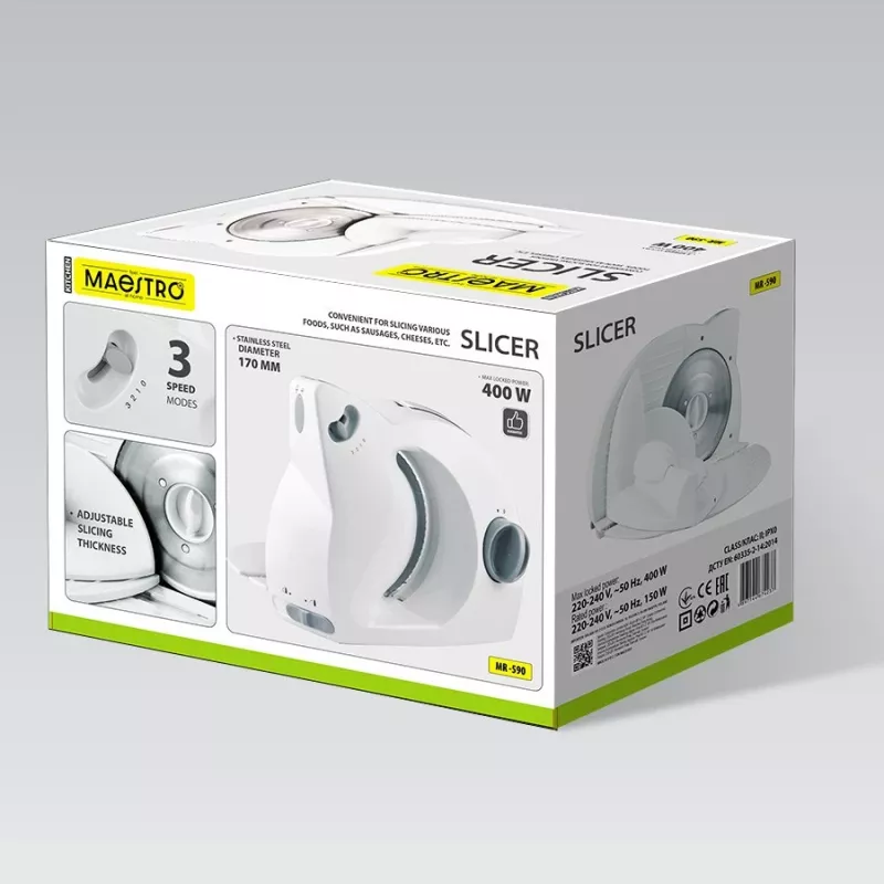 Maestro MR-590 viilutaja valge
