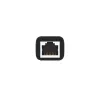 Kaabli soovahetaja Unitek A1026BK RJ-45 emane-emane Cat7 1 Gbit/s must