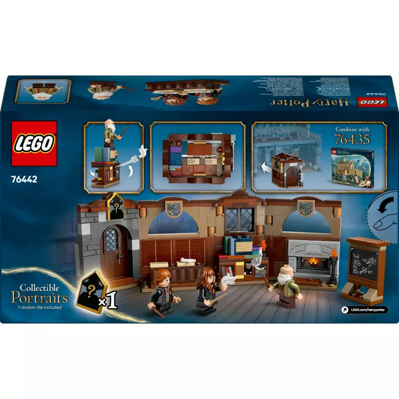LEGO Harry Potter Sigatüüka lossi nõidustundide ehituskomplekt 76442 — 204 tk, 3 minifiguuri, vanusele 8+