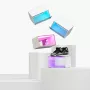 Nutika LED-ekraanipaneeli Nanoleaf X Fantaqi EXPO SQFX01K02-4WT — modulaarne dekoratiivvalgustuse paneelikomplekt