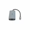 Dicota USB-C 8-in-1 Multi Hub 4K PD 100W hõbedane