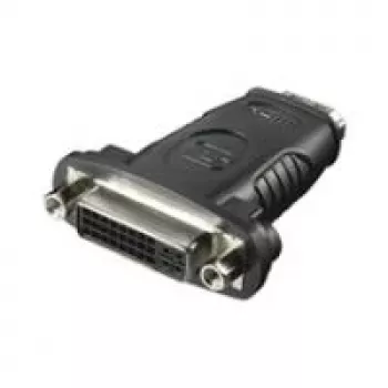 Wentronic Goobay HDMI™ / DVI-I adapter, HDMI standardpesa (tüüp A), must - 19-kontaktiline HDMI™-pesa > DVI (24+5) pesa (60752)