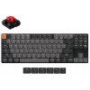 Klaviatuur Keychron K1 mehaaniline 80% QWERTY inglise, USB + Bluetooth, LED-taustvalgustus, hall