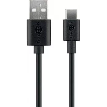 Wentronic 59118 0,5 m USB A USB C isane isane must USB-kaabel (59118)