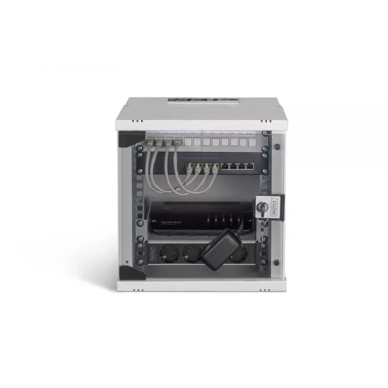 Digitus SOHO Pro võrgukomplekt, 254 mm (10) - 6U, 315 x 300 mm (L x S)