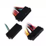 Toiteadapter SILVERSTONE SST-PP10 — kahe 24-kontaktilise pistiku adapter üheks 24-kontaktiliseks pistikuks