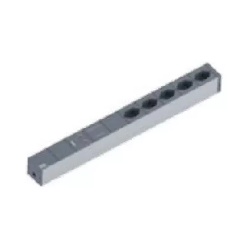 Bachmann 19 tolli IT Basic PDU 5 vahelduvvoolupesa 1U tüüp J 2 m kaabel
