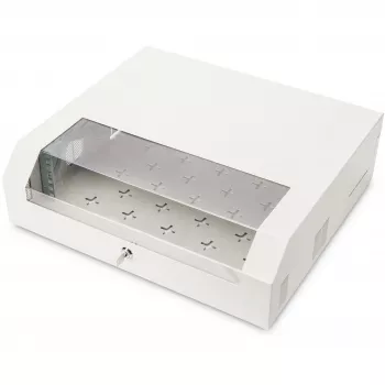 Seinale paigaldatav riiul Digitus DN-19 04U-PB