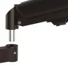 Maclean 2 monitori alus, gaasvedru, 17-32, 2-10kg, must, MC-136