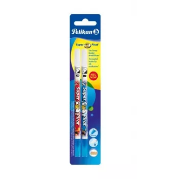 Kustutuskumm Pelikan Super-Pirat F/B Mitmevärviline 2 tk