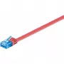 Wentronic CAT6a U/UTP 3m paigakaabel, RJ-45 isane/isane, kuldne, U/UTP (96333)