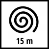 Trimmeri lõikeliin EINHELL Super Cut Line 2,4 mm, MPN 3436654, üks pool