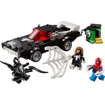 Ehituskomplekt LEGO Marvel Super Heroes Spider-Man vs. Venom Muscle Car 76309 — 254 tükki, 3 minifiguuri, vanus 7+
