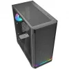 PC-korpus Sharkoon AK4W RGB Strip Midi Tower must