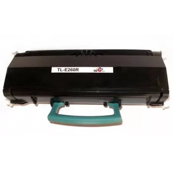 TB Printi taastatud toonerikassett Lexmark E260 must 3000 lehekülge