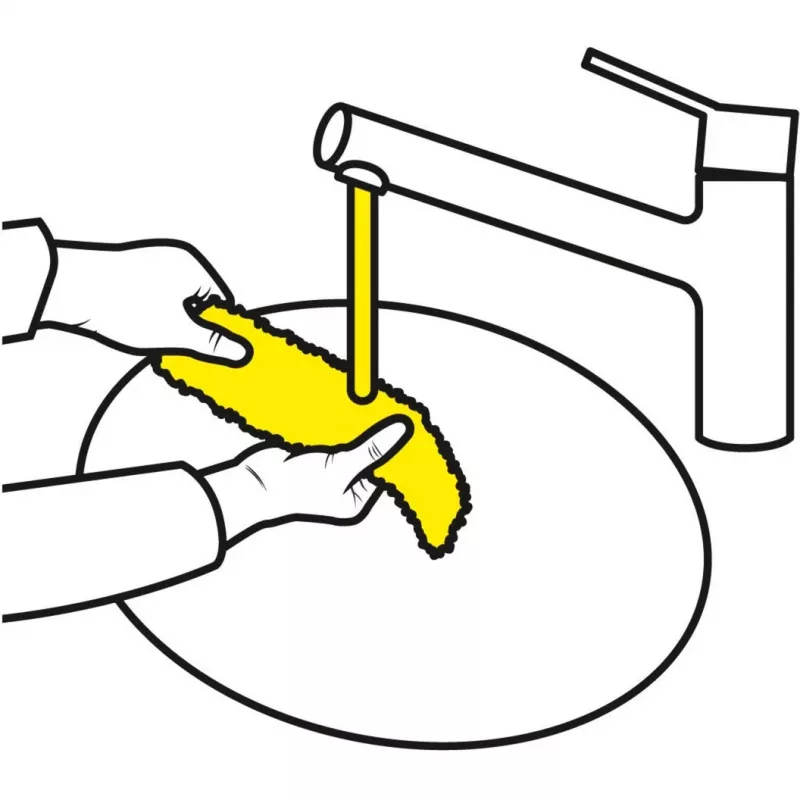 Aknalisaseade Karcher 2.633-130.0 — mikrokiust puhastuslapid 275 mm (2 tk)