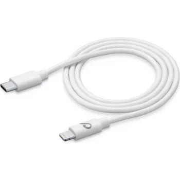 Cellularline Power Cable 120cm - USB-C to Lightning USB-C to Lightning kaabel laadimiseks ja andmete edastamiseks