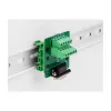DeLOCK D-Sub 9-pin isane klemmiplokk DIN-liistule Laius 51 mm Sügavus 58 mm Kõrgus 30 mm