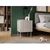 Öökapp Cama Meble ISLA 44,5x40x59 cm, kašmiirne matt, MDF ja puitlaastplaat, komplekt 2 tk