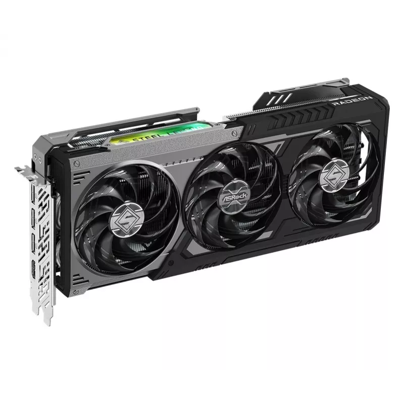 ASRock Radeon RX 9070 XT 16GB Steel Legend Dark Graafikakaart