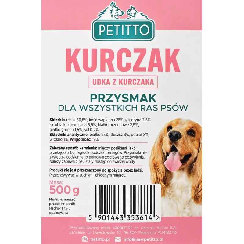 PETITTO kanakoivad - koeramaius - 500 g