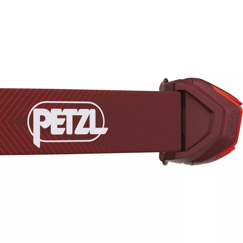 Pealamp Petzl Actik Core — LED, 100 lm, sisseehitatud 1250 mAh USB-laetav aku, IPX4, punane